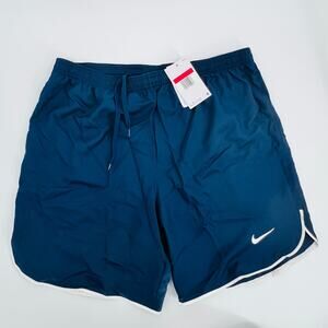 Nike Men’s Navy Blue Soccer Shorts Size Large DH8116-419 NWT
